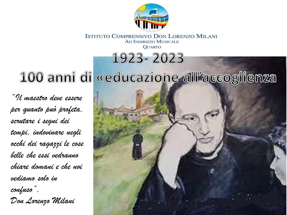 27/05/1923- 27/05/2023  Anniversario nascita Don Lorenzo Milani